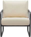 Lounger Manea Creme - Kunstleder