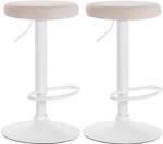 Barhocker Ponte 2er Set Creme