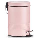 Ein Müllbehälter Pink - Metall - 17 x 25 x 17 cm