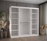 ARMOIRE À PORTES COULISSANTES PLECIONKA Largeur : 180 cm - Argenté