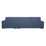 3-Sitzer Ecksofa California Blau - Ecke davorstehend rechts