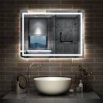 AICA LED Dimmbar Badspiegel