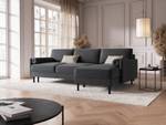 Schlaf-Ecksofa + Box SCOTT 5 Sitzplätze Grau