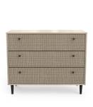 Kommode Saïgon Beige - Holzwerkstoff - 40 x 73 x 91 cm