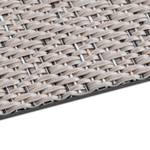 Outdoor-Teppich Turin Beige - Kunststoff - 60 x 1 x 150 cm
