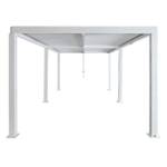 Pergola L46 Weiß - Metall - 583 x 220 x 301 cm