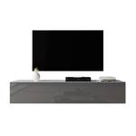 FURNIX meuble tv debout/suspendu ZIBO Gris - Blanc