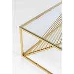 Couchtisch Laser Gold - Glas - 120 x 45 x 60 cm