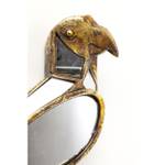 Wandschmuck Parrot Mirror Gold - Kunststoff - 15 x 43 x 3 cm