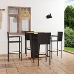 Bar de jardin (lot de 5) 3008865-2 Noir