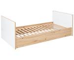 Umbauseiten für Babybett Maxim Braun - Holzwerkstoff - Kunststoff - 139 x 19 x 2 cm