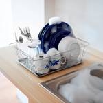 Égouttoir à vaisselle couverts inox Argenté - Métal - 31 x 13 x 41 cm