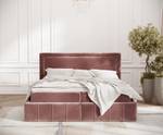 Boxspringbett Sundown Pink - Breite: 200 cm