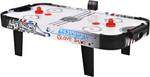 Airhockey Tisch mit LED-Punktezähler Weiß - Holzwerkstoff - 54 x 31 x 107 cm