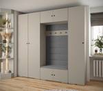 Garderobe Inova 2 Z8 Schwarz - Grau - Schwarz