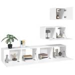 TV-Schrank 4er Set D143 Weiß