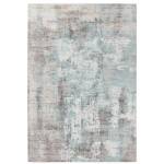 Tapis de salon moderne fait main BYGAT Bleu clair - 200 x 290 cm