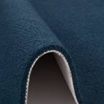 Luxus Hochflor Shaggy Teppich Velvet Blau - Nachtblau - 80 x 160 cm