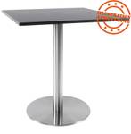 Pied De Table PLATO Gris - Métal - 50 x 73 x 50 cm