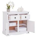 Buffet RURAL Blanc - Bois massif - 87 x 76 x 40 cm