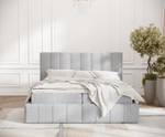 Boxspringbett Moretti Grau - Breite: 200 cm