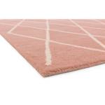 Teppich Wolle im Berberstil DIAMOND Pink - 160 x 230 cm