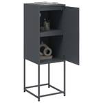 Highboard DE3319 Grau - Metall - 39 x 107 x 36 cm