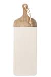 Planche rectangulaire manguier blanc Blanc - Bois massif - 10 x 10 x 10 cm