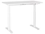 Table à hauteur ajustable DESTIN IV Blanc - 120 x 67 cm