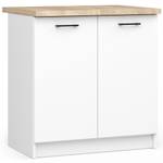 Meuble de Cuisine bas OLIWIA 80 2T Blanc