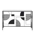 Console Segno Noir - Métal - 120 x 80 x 33 cm