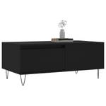 Couchtisch DE102 Schwarz - Holzwerkstoff - 50 x 37 x 90 cm