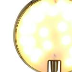 Lampe de table Zenith LED Fer - 1 ampoule - Laiton