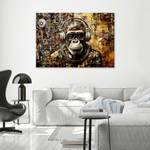 KUNSTDRUCK Cyber Ape DJ Vibes 2 60 x 40 cm