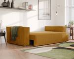 Sofa Bali Gelb - Holzwerkstoff - 255 x 59 x 105 cm