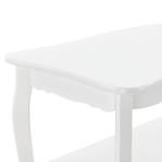 Table Basse Table de Salon Pearl Blanc - Bois manufacturé - 40 x 42 x 88 cm