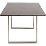 Table Symphony Walnut Gris brillant - 160 x 80 cm