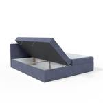 Boxspringbett Doppelbett Menorca Blau - Breite: 180 cm