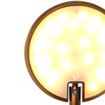 Bougeoir Zenith LED Fer / Plexiglas - 1 ampoule - Bronze