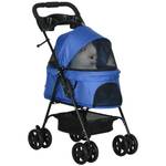 Hundewagen D00-127BU Blau