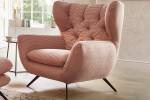 Sessel CHARME Cord Pink