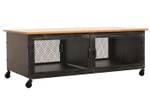 Couchtisch N28 Beige - Schwarz