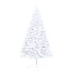 Sapin de noël artificiel Gris - Blanc - 115 x 180 x 115 cm