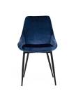 velvet blau Stuhl LEILA Esszimmerstuhl