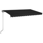 Auvent rétractable 3007204-1 Anthracite - 350 x 1 x 400 cm