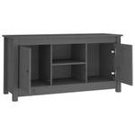 TV-Schrank D513 Grau - Massivholz - 37 x 52 x 103 cm