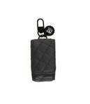 Hunde Accessoire   PetPoo Bag Schwarz - Kunstleder - 5 x 10 x 10 cm