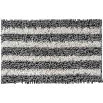 Tapis de bain 50x80cm Gris - Textile - 50 x 2 x 80 cm