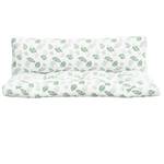 Coussin de palette 3005779-2 (lot de 2) Vert - Blanc