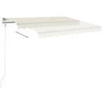 Auvent rétractable 3006542-1 Crème - 250 x 1 x 300 cm